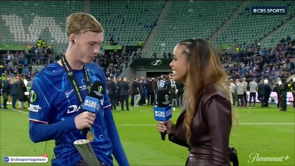 帕爾默把獎杯別在球褲里：我沒兜啊